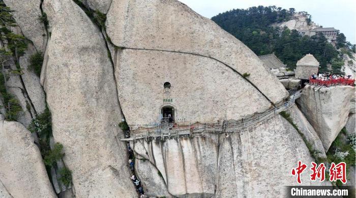 图为西岳华山一景。西岳庙文物管理处供图