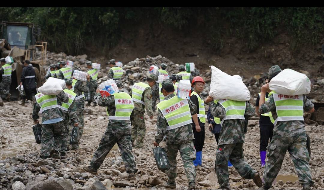 四川漢源村民回憶山洪暴發(fā)：八九十歲的老人都說沒見過這么大的泥石流