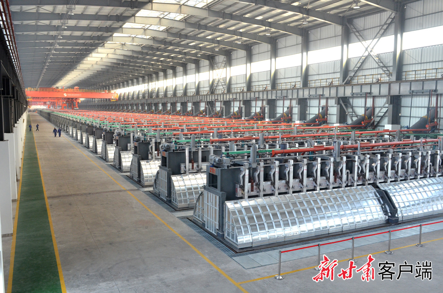 嘉酒风电高载能特色铝合金节能技术改造工程生产线