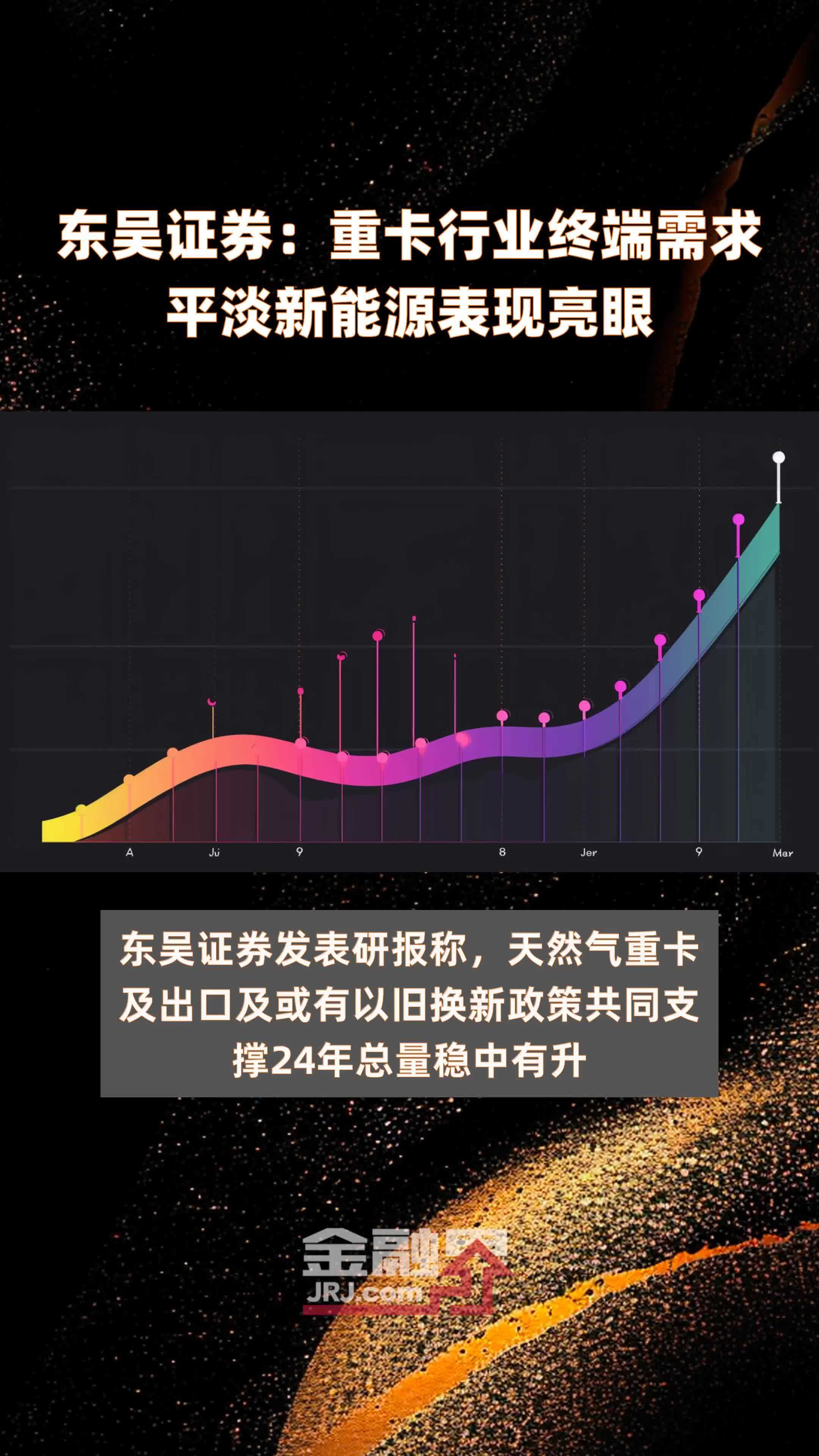 东吴证券：重卡行业终端需求平淡新能源表现亮眼|快报