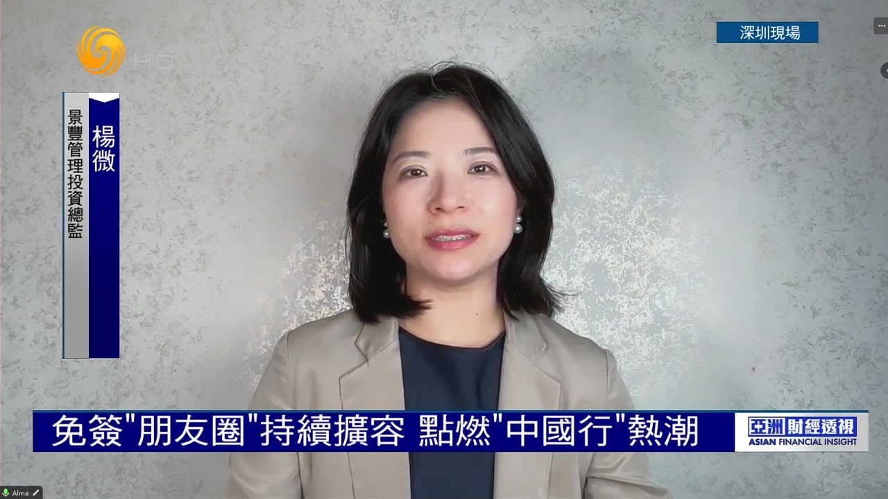 景丰管理投资总监杨微：免签“朋友圈”持续扩容，点燃“中国行”热潮