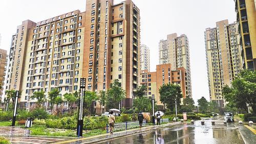 近日拍摄的邢台市祥和城公租房小区。本报记者 赵永辉摄