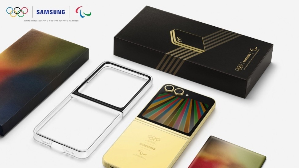 三星開始向巴黎奧運會運動員送上Galaxy Z Flip6奧運版手機，100GB流量免費用