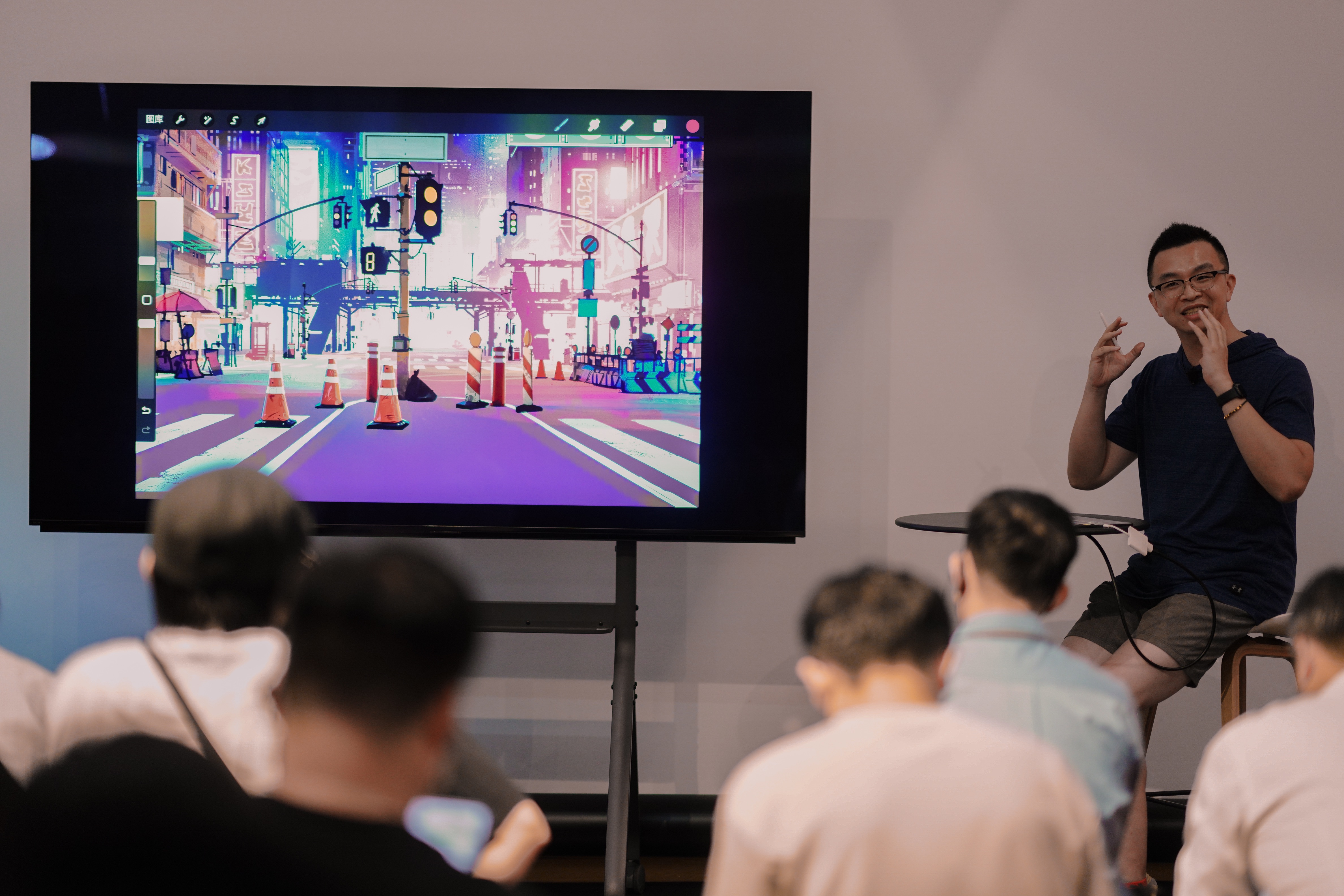 设计师刘海榭分享:用iPad上进行“崩坏:星穹铁道”阮·梅角色二创
