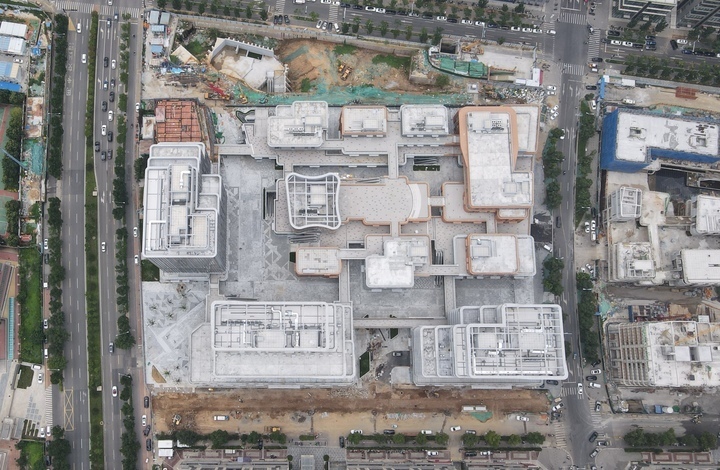 济南CBD低密度商业街区亮相