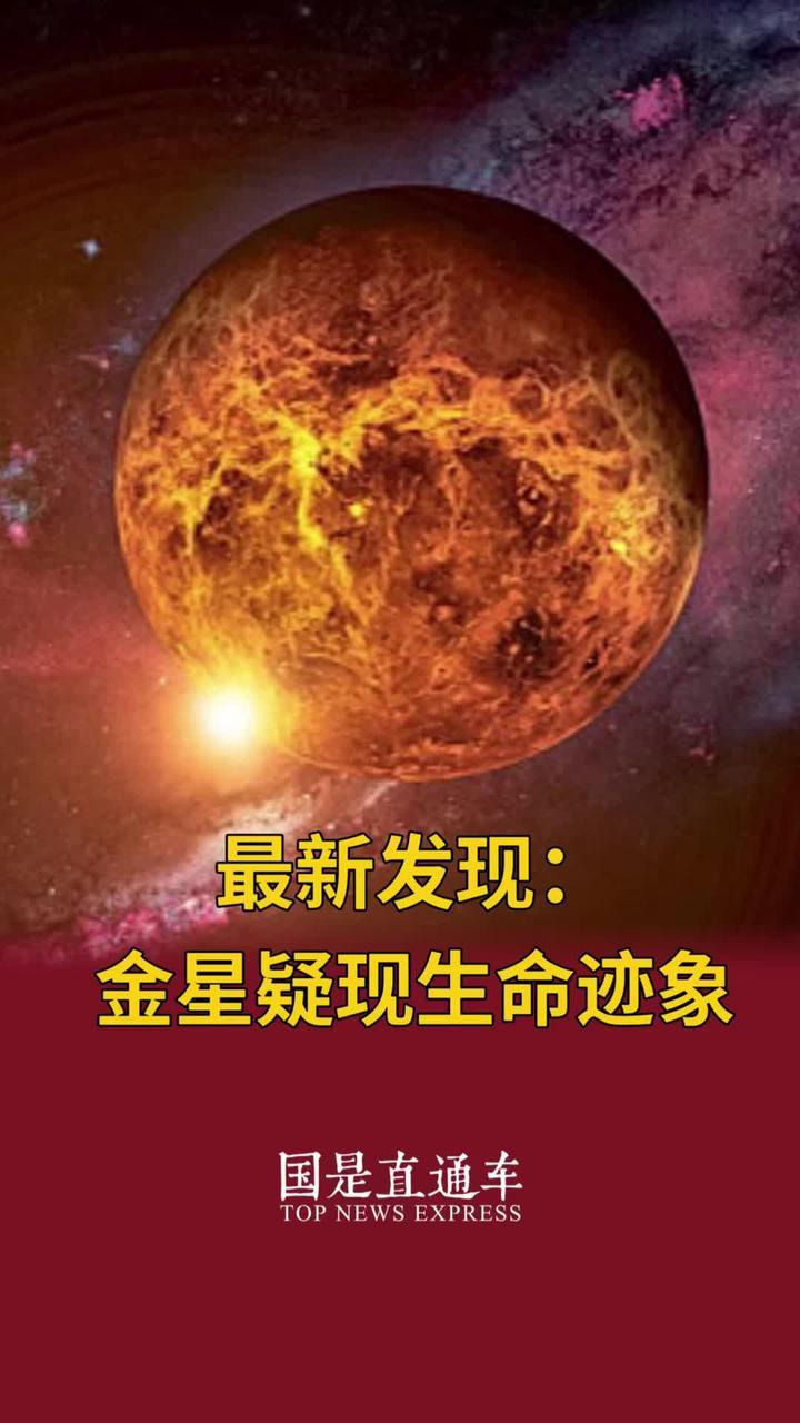 最新发现：金星疑现生命迹象