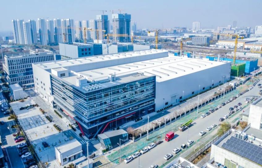 隆基氢能总装项目实景图