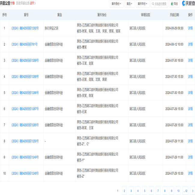 江西湖口农村商业银行股份有限公司