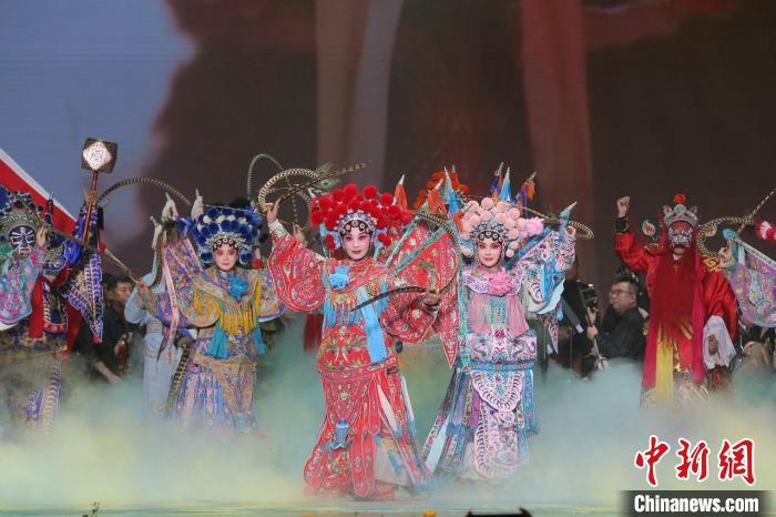 2024年中国秦腔优秀剧目会演在西安开幕。陕西省文化和旅游厅供图