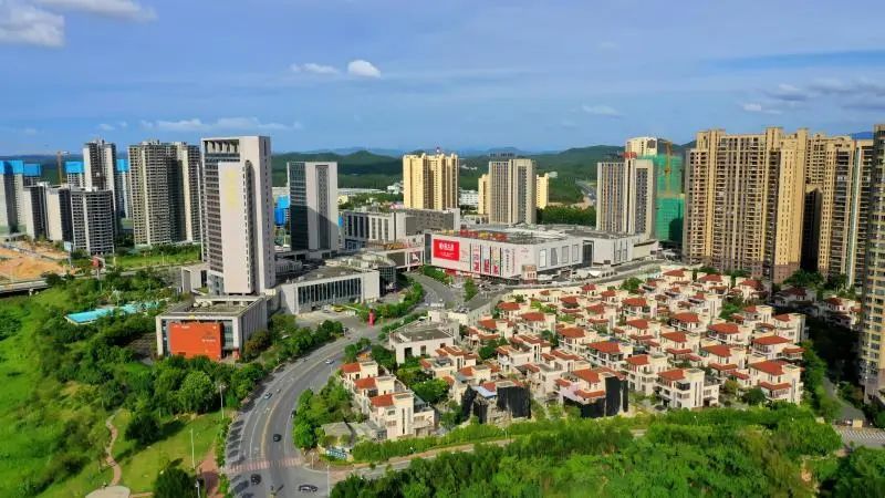 恩平城区航拍图 胡伟杰 摄