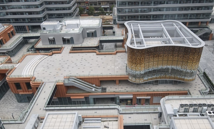 济南CBD低密度商业街区亮相