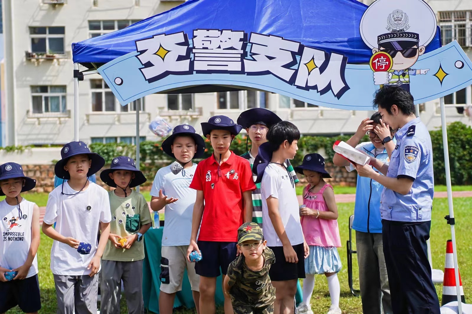 “少年出海，淬炼警彩”！ 青岛市公安局青少年警训营正式开营