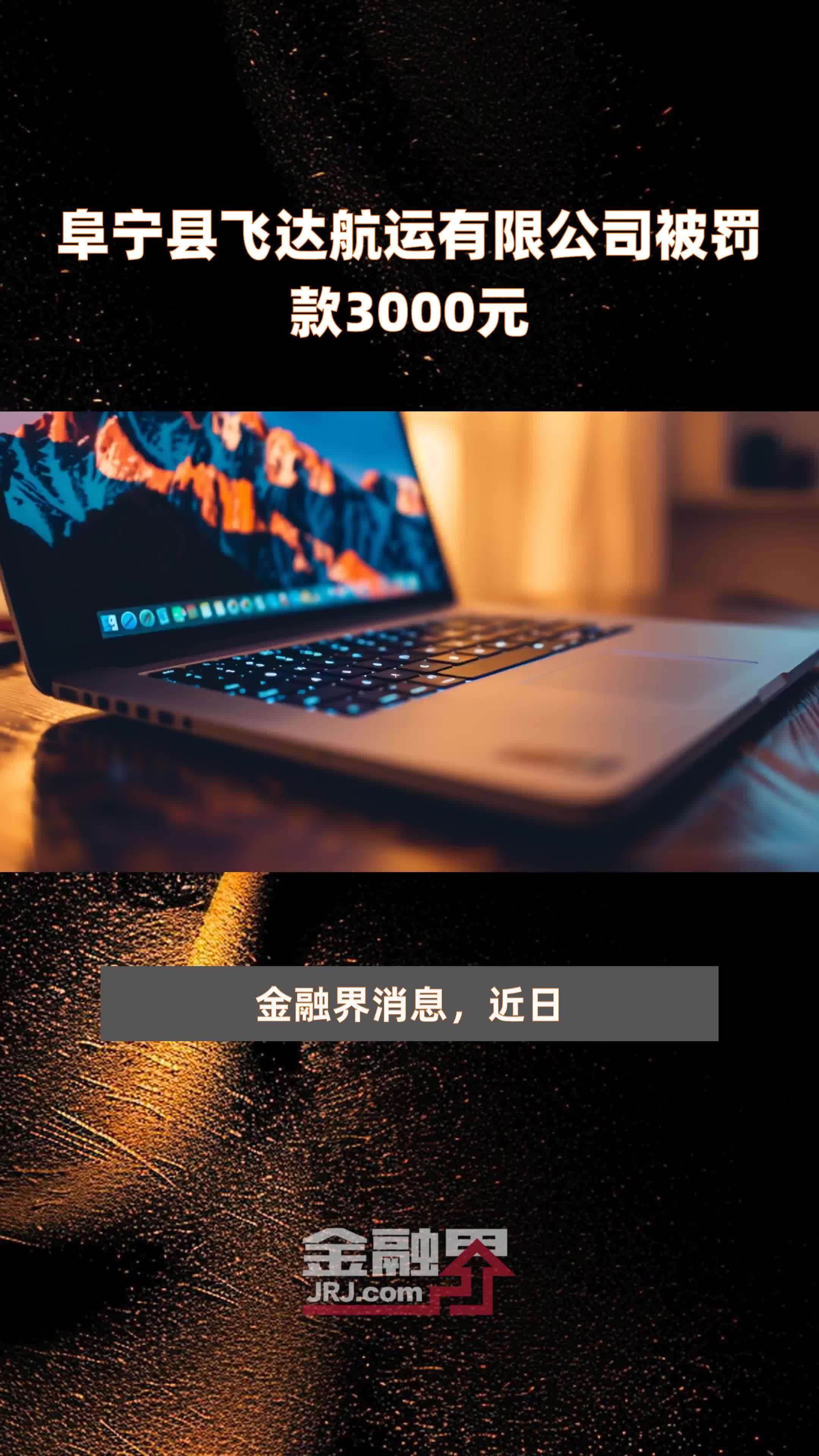 阜宁县飞达航运有限公司被罚款3000元 |快报