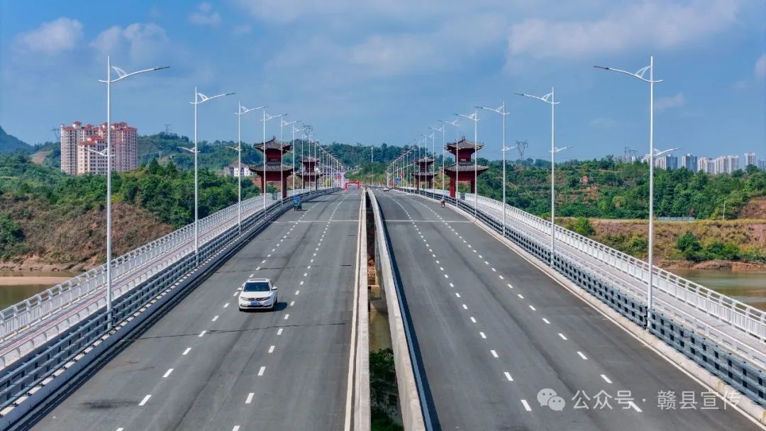 总投资5.72亿!赣州又一座跨江大桥通车