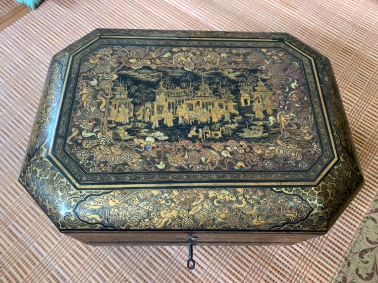 针线盒 漆器