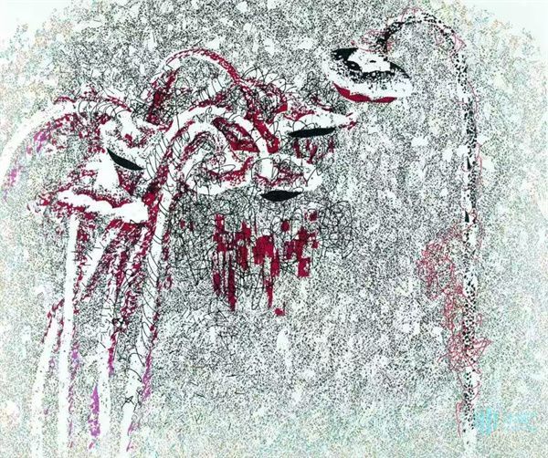 郑子江 余韵 64×66㎝ 1994年