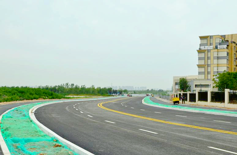 图为正阳二路至兰池二路段