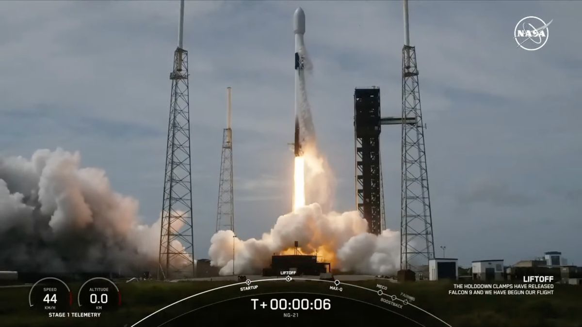 SpaceX向国际空间站发射天鹅座货运飞船，出现引擎故障_凤凰网