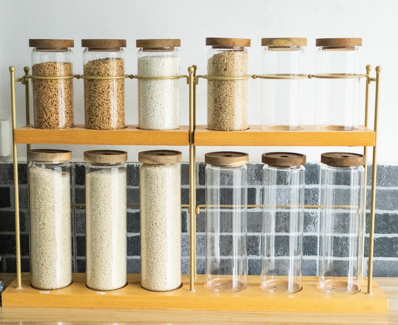 农场储藏的稻谷和大米检测样品