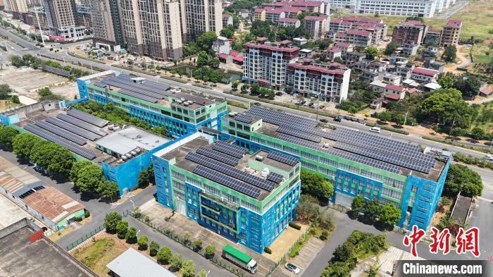 图为位于江西省吉安市的柏兆(吉安)电子有限责任公司。吴敏摄