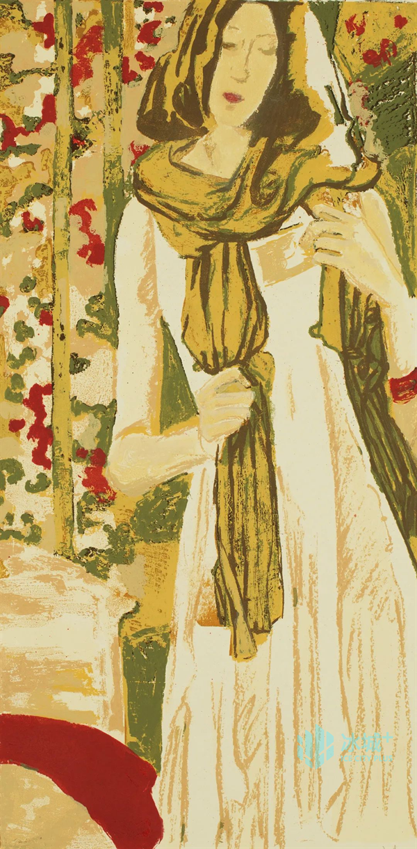 王云 《繁花》 版画