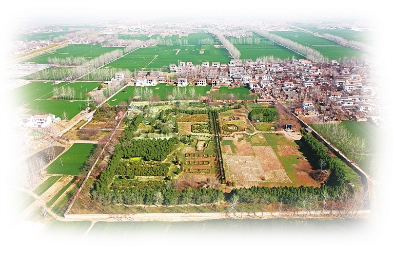 平粮台古城遗址。周口平粮台遗址博物馆供图