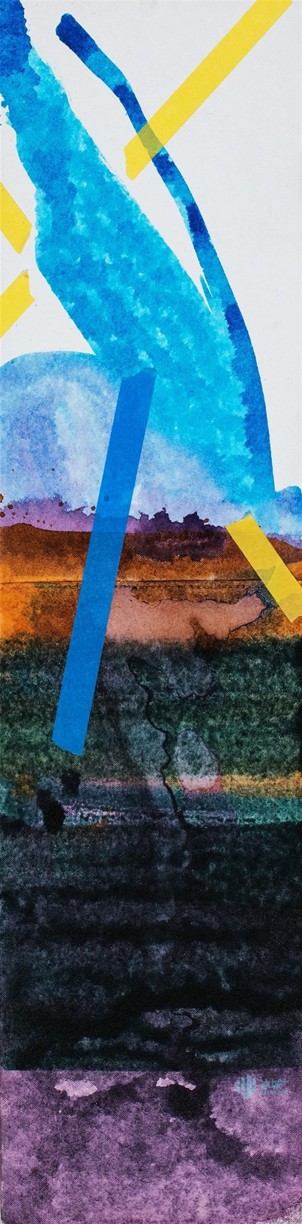 姜国哲 《秋水2》 油画