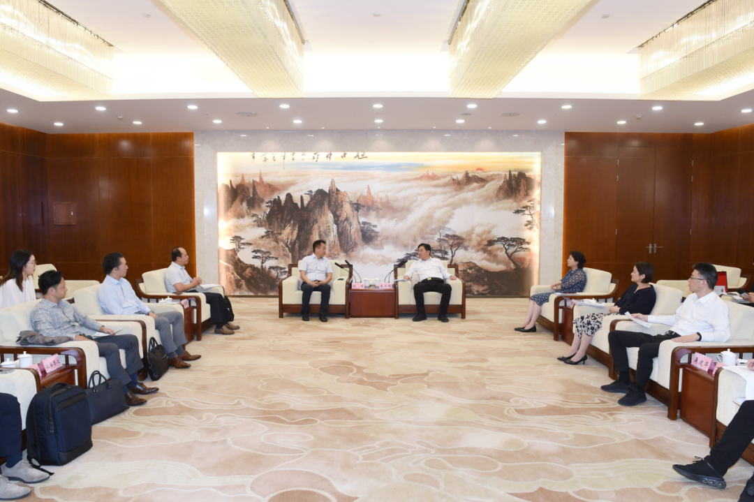 欧姆龙健康医疗(中国)有限公司董事,总经理赵耀一行来访无锡高新区