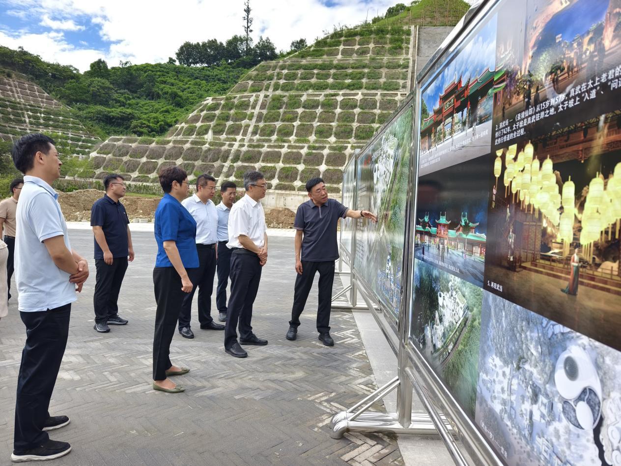 ▲市区两级加大项目建设进展、环境整治、氛围营造等检查力度 周容翼摄