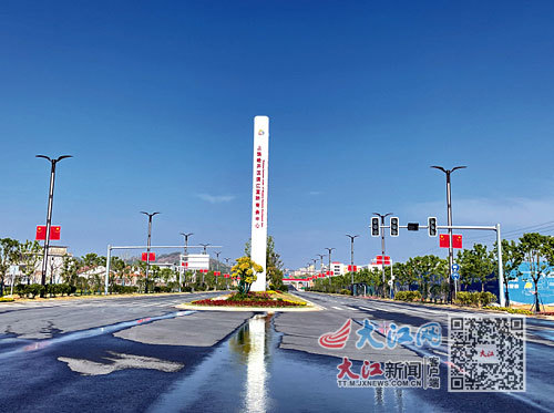 上饶经济技术开发区街景。大江网视觉江西 艾世民摄