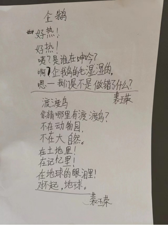 守护诗意自然 “与珍稀童行”儿童自然写作营首期活动在闽举办