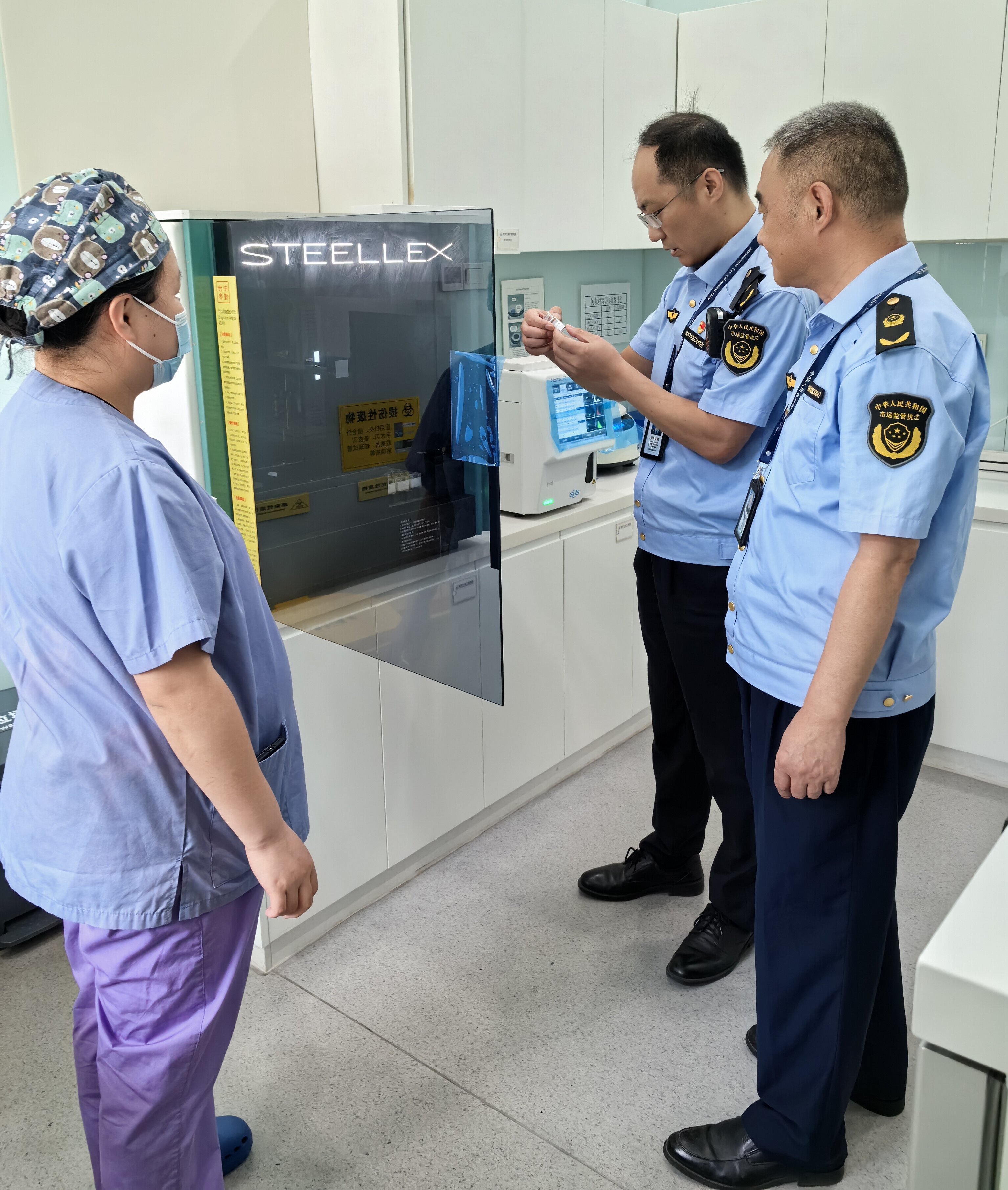 南京市六合区市场监管局开展高温季节医疗器械质量安全专项检查