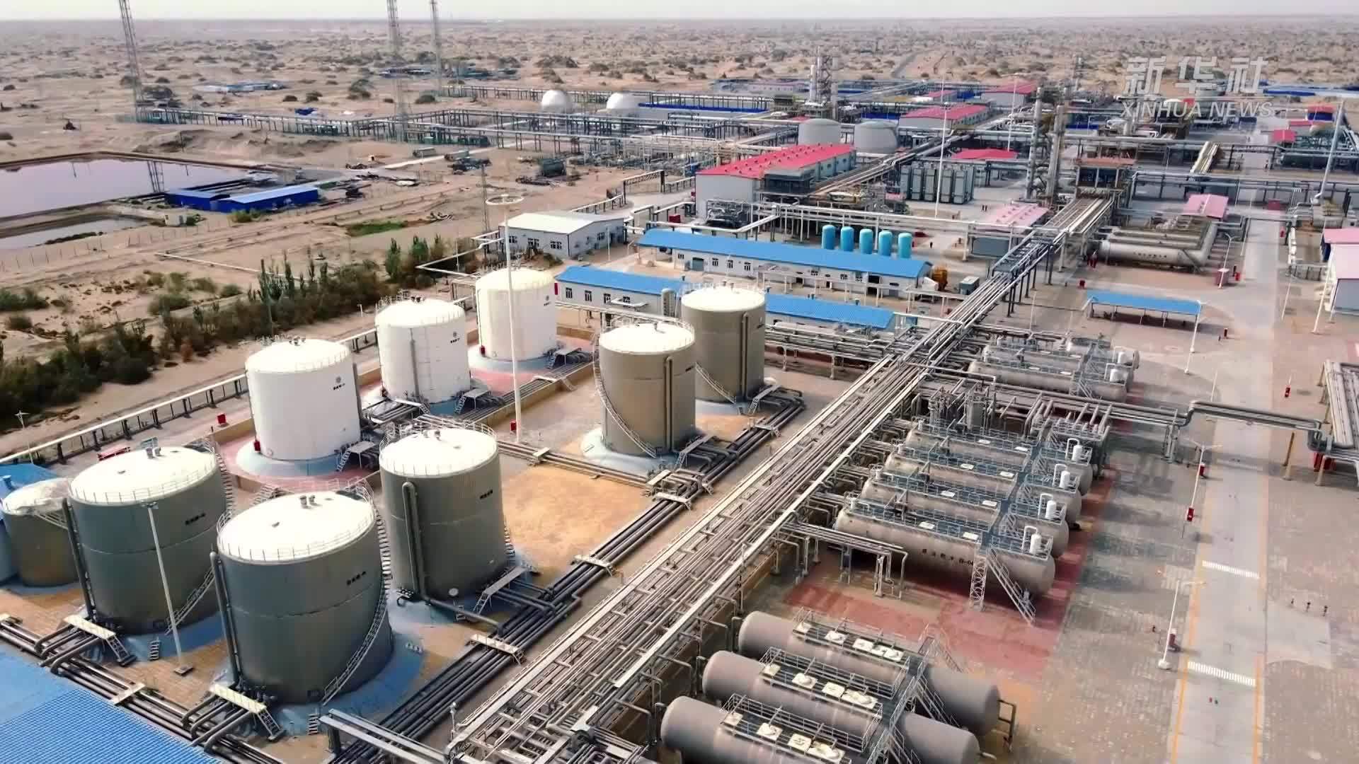 塔里木油田建成中国石油首个百万吨级零化石能源消耗油田