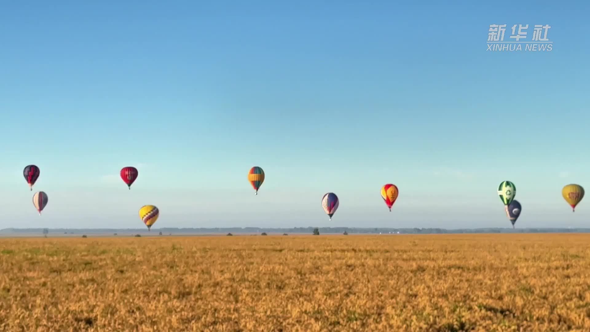 第22届“俄罗斯天空”热气球节在俄梁赞州举行