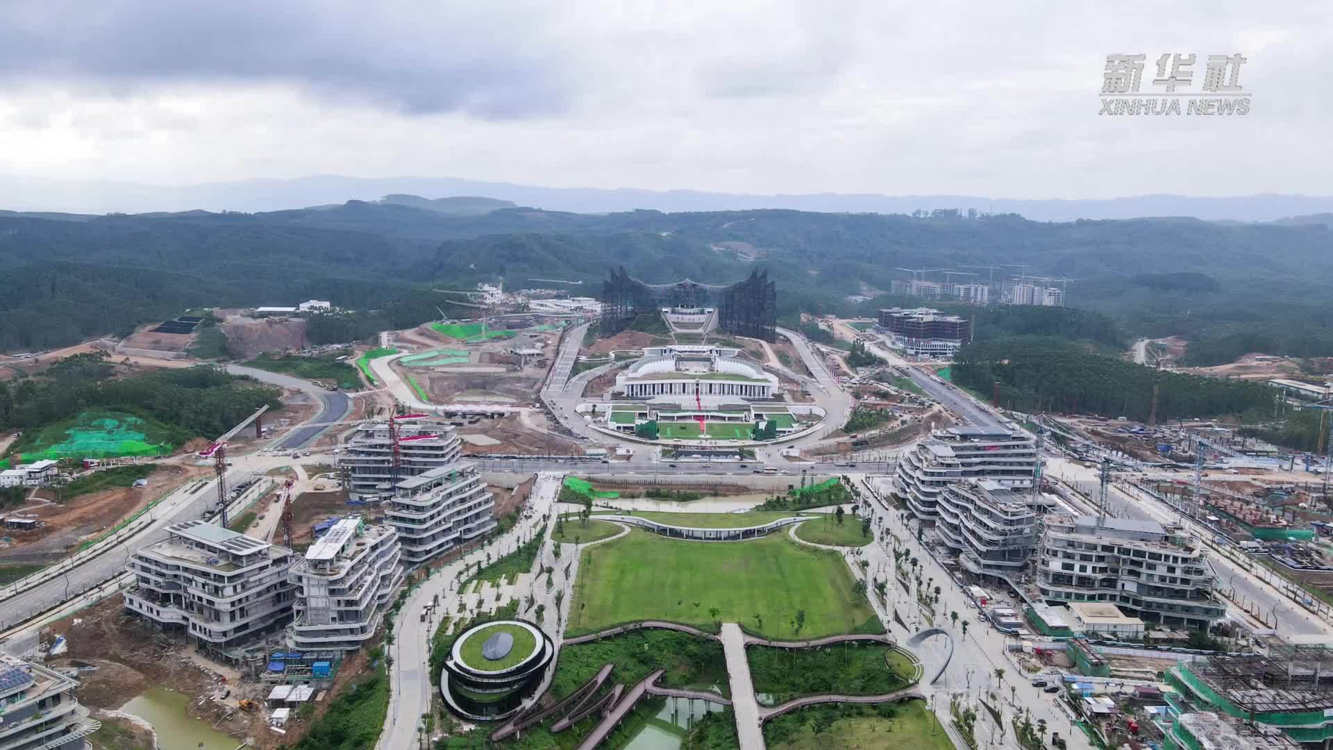 建设中的印尼新首都努山塔拉