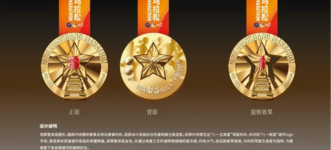 2024南昌马拉松今起报名！赛事路线、完赛奖牌、参赛服装公布