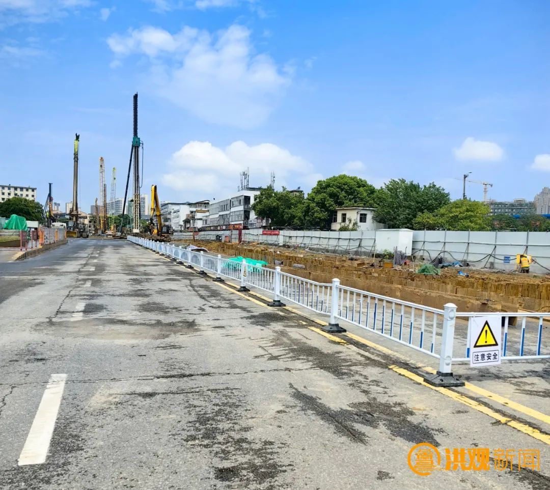工程加速推进！南昌广州路下穿京九铁路隧道预计2025年完工