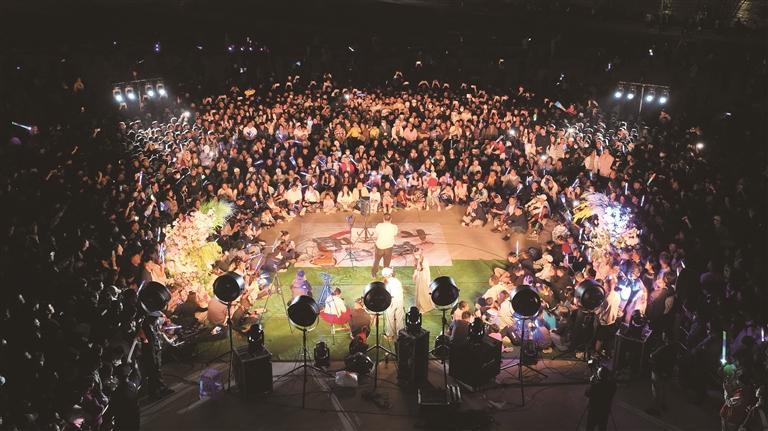 兰州黄河大合唱“燃爆”金城夏夜