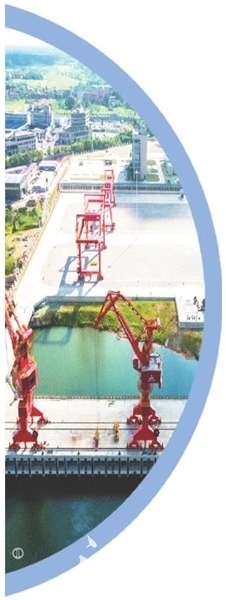 鹰潭港中童综合码头建成全省首个港口码头分布式光伏发电项目，成功创建“近零碳”港口码头。