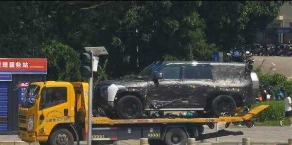 史无前例的霸气!比亚迪仰望U8加长版谍照曝光:对标路虎揽胜行政加长