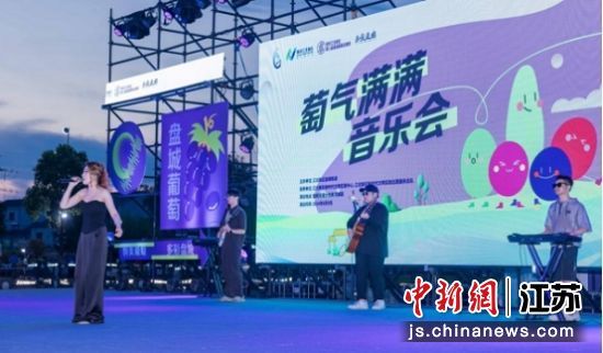 萄气满满音乐会现场。 南京江北新区融媒体中心供图
