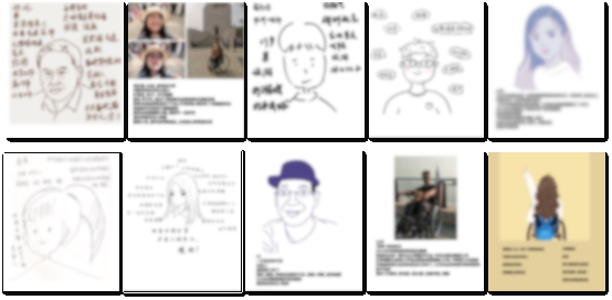 轮椅出行志愿者个人画像（图源：北京低碳交通视角下的轮椅出行无障碍环境研究）