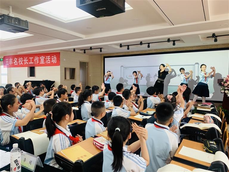 宁卧庄小学开展跨学科学习成果展示课