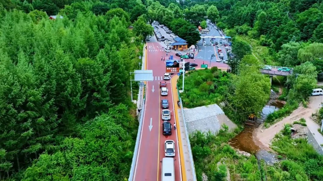 景区原有堵车状况
