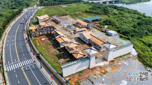 汉风影视取景地示意图。南昌汉代海昏侯国遗址管理局供图