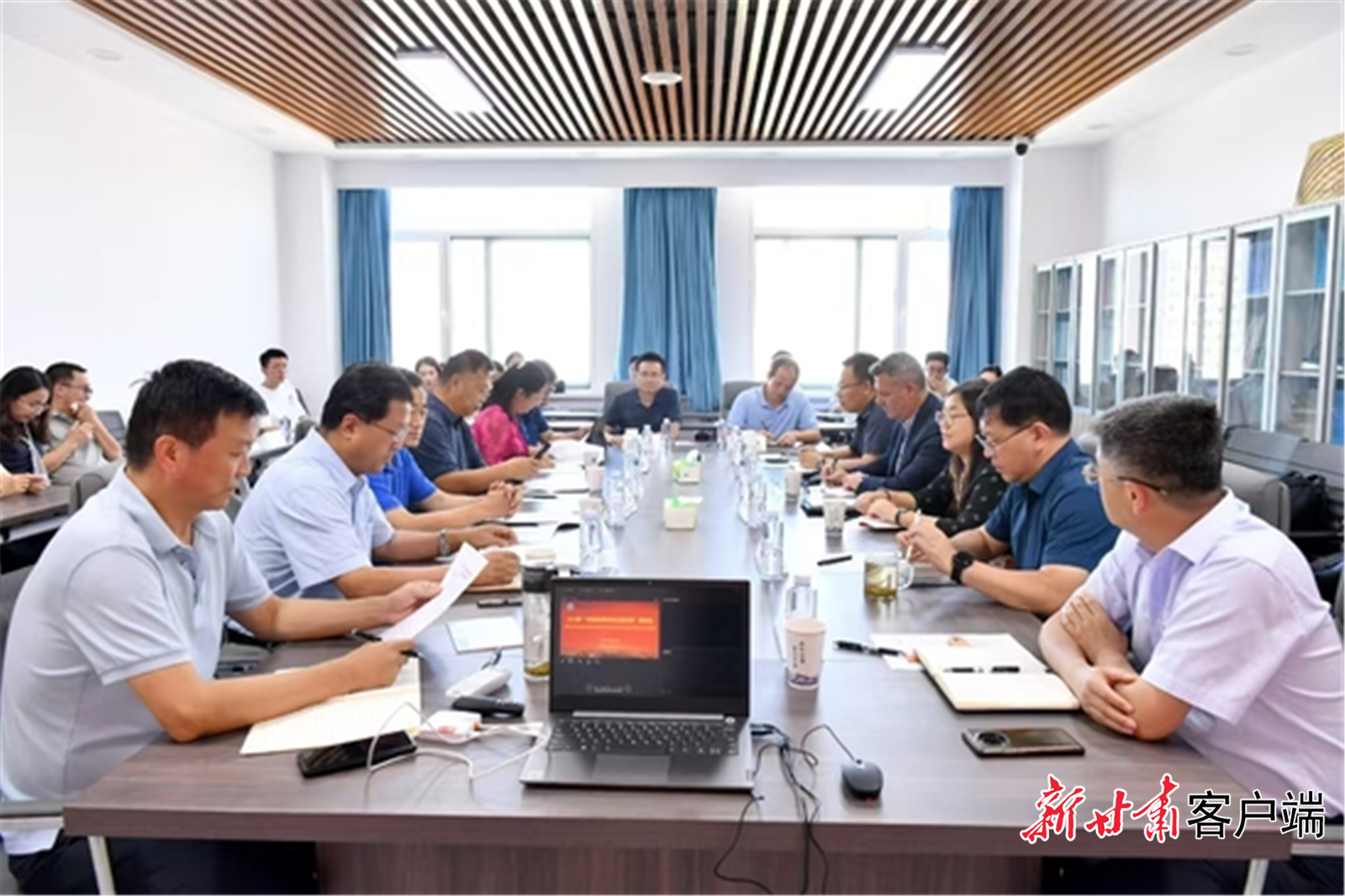 研讨会现场（图片由甘肃省科技厅提供）