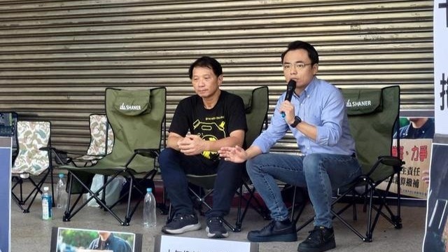 島內教師團體領袖絕食進入第三天，洪孟楷痛批民進黨官員冷漠不回應