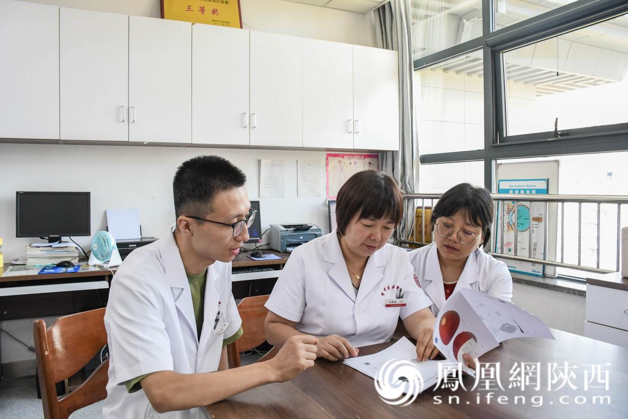 宋艳敏主任及其团队共同讨论病例