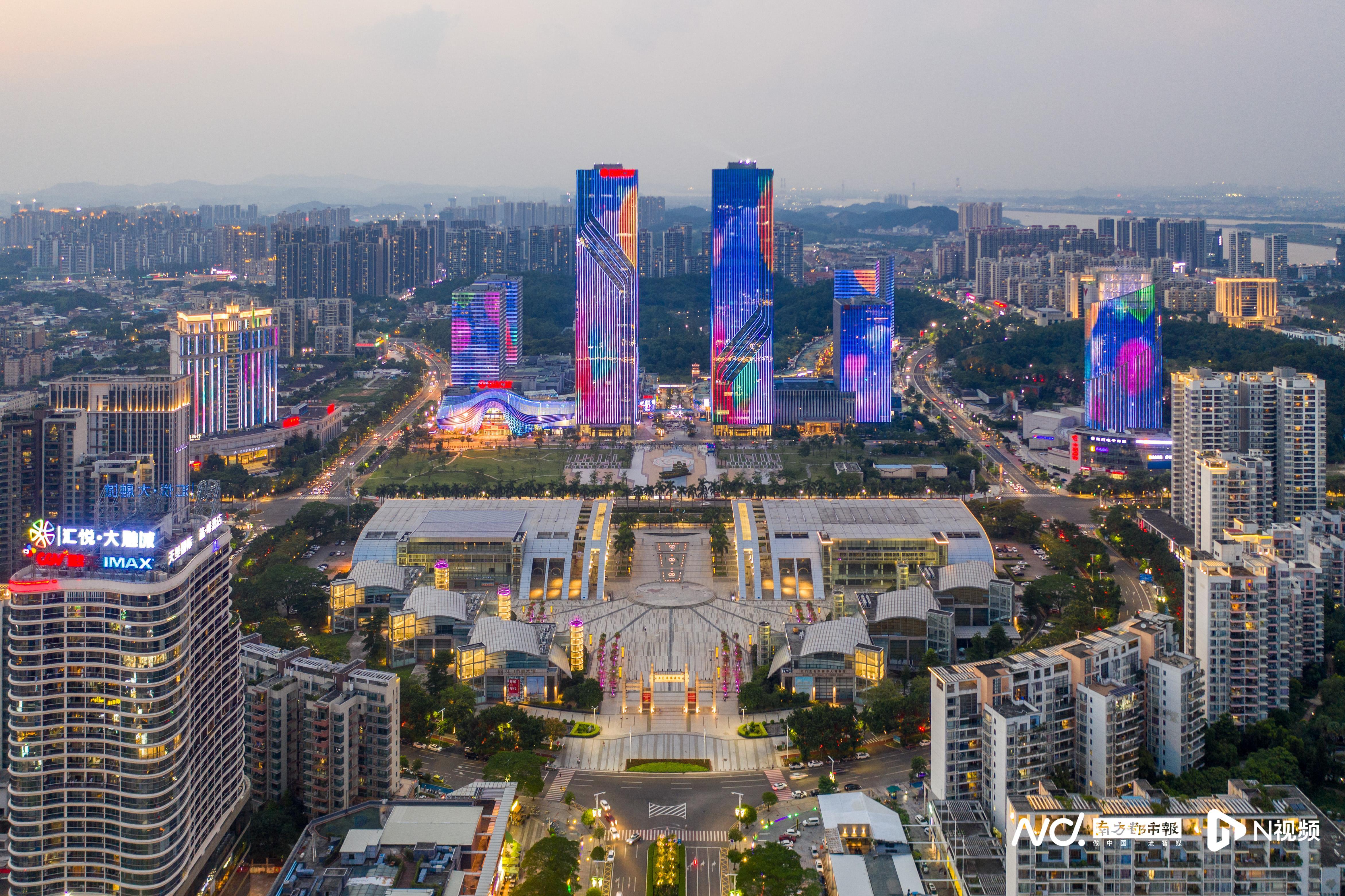 蓬江区环五邑华侨广场商圈