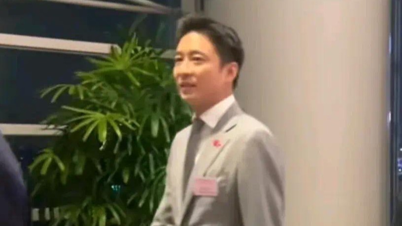 奥运健儿香港之行活动 霍启山终于露面了